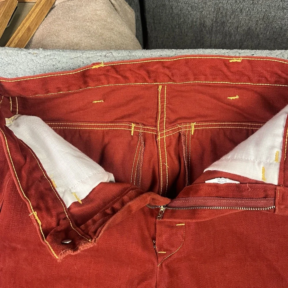 Vintage 70s Mr Leggs‎ Sportswear Jacket Red Coat & Matching Pants Western Style